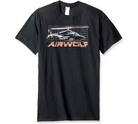 Men's Airwolf Grid Men T Shirt Black