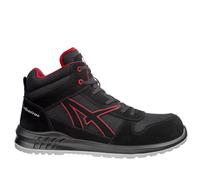 Albatros Clifton Mid Safety Boot Black/Red