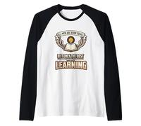 Mens All Men are Born Equal Best Like Learning Student Raglan Baseball Tee