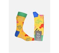 Men's All Smiles Pluto Disney Socks, Yellow - Yellow/Yellow - Size: 10/9.5/9/10.5/11/11.5/12/12.5