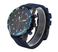 Men's Alloy Watch, Dating Function Casual Calendar Watch for a Man for Everyday Life (Blue)