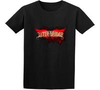 Men's Alter Bridge Alternative Hard Rock Grunge Nu Metal Alter Bridge T Shirt Print Tees Short Sleeve O Neck Black M