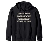 Men's American politics joke funny ironic quote vintage cool Zip Hoodie