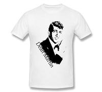 Men's American Singer Dean Martin Summer T Shirt White