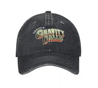 Men's and Women's Baseball caps Welcome to Gravity Falles Logo Baseball Caps Unisex Distressed Denim Washable Snapback Cap for Running Outdoor Golf Caps Adjustable Hat Outdoor Running Gift