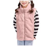 Men's and Women's Children's Fall Winter Models Fleece Vest Middle Large Coral Velvet Undershirt Students School Liner Thickened Shaking Grain Boy 5t Coat (3-4 Years)