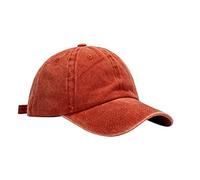 Mens and Womens Fashion Casual Caps Cap Hats Finding My Little Hat (Orange, One Size)