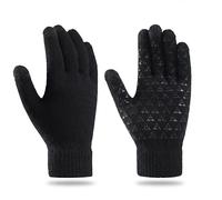 Men's And Women's Models Touch-Screen Warm Knitted Gloves, Suitable Fond For Outdoor Activities, Cycling、Fishing