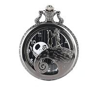 Men's and Women's Pocket Watch Pendant Necklace Chain Children's Gift, 1