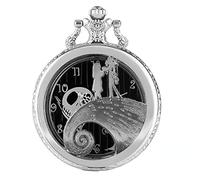Men's and Women's Pocket Watch Pendant Necklace Chain Children's Gift, 2