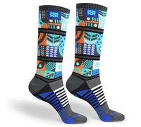 Men's and Women's Seamless Sports Socks - Suitable for Running, Cycling, Paddle and Fitness - Ergonomic Design for your Daily Exercise and Workouts