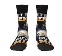 Men's and Women's Walker Fast Paul See You Again Crew Socks Essentials Comfortable Durable Half-Cushioned Workout Breathable Casual fashionable breathable comfortable 3D printing with Seamless Toe