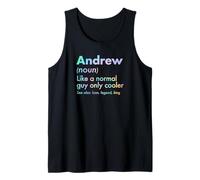 Mens Andrew Like A Normal Guy Only Cooler Legend King First Name Tank Top