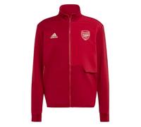 Men's Anthem Jacket Red 2023-2024 Arsenal Football Training Coat Sportswear