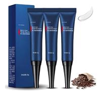 Men's anti-aging eye cream reduces dark circles, puffiness, and fine lines, while hydrating, firming, and leaving skin feeling smooth and hydrated without feeling greasy.