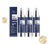 Men's Anti-Aging Face Cream, Moisturizer to Help Reduce Wrinkles, Dark Spots and Eye Bags, Deep nourishing, Improve dryness, Daily Skincare for Men, Improves Skin Texture and Elasticity. (3PCS)