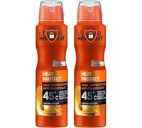 Men's Antiperspirant Deodorant Spray - Heat-Activated Protection, 150ml, Fresh Scent, Anti-Odor Formula for Active Lifestyles (Pack of 2)