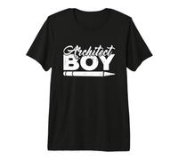 Mens Architect Boy Architectural Technician Urban Planning Premium T-Shirt
