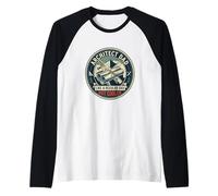 Mens Architect Dad Design Blueprint Building Father's Day Raglan Baseball Tee