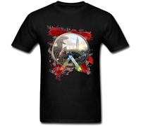 Men's Ark Survival Evolved Tshirts Black XL