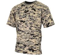 Mens Army Camouflage T-Shirt 100% Cotton Crew Neck S-3XL Military Tactical