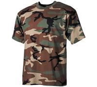 Mens Army Camouflage T-Shirt 100% Cotton Crew Neck S-3XL Military Tactical