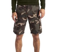 Mens Army Cargo Shorts Military Camo Relaxed Casual 100% Cotton Classic Utility 6 Pockets Summer Beach Golf Flex Cargo Work Combat Work Chino Half Pants All Waist Size 32W-44W (Jungle Camo, 44)