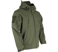 Mens Army Kombat Military Patriot Soft Shell Jacket Fleece Lined Coat Camo New (XL - 46" Chest)