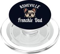Mens Asheville Frenchie Dad Shirt French Bulldog Dog Lover PopSockets PopGrip for MagSafe