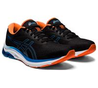 Men's Asics Gel Pulse 12 Black / Reborn Blue Mesh Running Shoes UK 13 EU 49