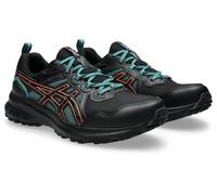 Men's Asics Trail Scout 3 Black / Nova Orange Mesh Running Shoes / Trainers