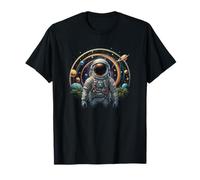 Men's Astronaut Space Graphic - Cool Father's Day Dad's T-Shirt