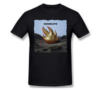 Men's Audioslave T Shirts Short Sleeve Comfortable Tee Tops T-Shirt Black