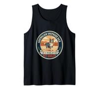 Mens Australian Shepherd Dad Like A Regular Dad But Cooler Tank Top