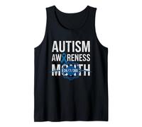 Mens Autism Awareness Month 24/7/365 Autistic Support Tank Top