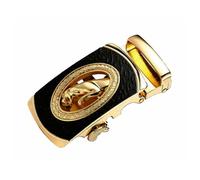 Mens Automatic Sliding Belt Buckle Replacement for Ratchet Leather Belts Q98A84
