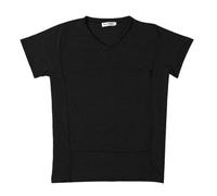 Mens Baby Carrier Shirt - Short-Sleeve Slim Tee, Men's Kangaroo Carrier Shirt, Solid Shirt, Stretch Casual Wear, Durable Comfort Fit, Convenient Pockets T-Shirt, Outdoor Essentials for New Dads Black