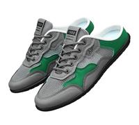 Mens Backless Slip On Sneakers Shoes,Lightweight Breathable Mesh Backless Sneakers,Casual Mule Open Back Sneaker,Easy to Put On and Take Off,for Casual Walking,Sports & Outdoor Gray