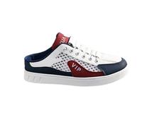 Men's Backless Sneakers,Casual Mule Open Back Sneakers,Men Slip On Mule Sneaker Comfortable,Breathable Slip On Mules,Lightweight Flat Sneaker,Anti-Skid,Mesh,for Walk,Outdoor White