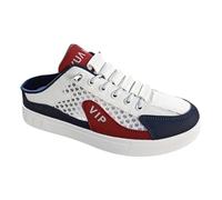 Men's Backless Trainers,All Match Mule Open Back Sneakers,Mens Backless Sports Trainers,Slip-On,Non Slip,Casual,for Hiking,Camping,Hiking and Backpacking White
