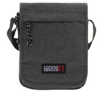 Men's Bag Bandoler Bag, Grey, 19 x 24 x 5 cm, Lapel Shoulder Bag
