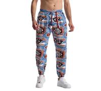Mens Baggy Printed Hippie Trousers Paisley Wide Leg Sweatpants Cotton Harem Hippy Pants 3D Patterned Joggers Bottoms for Beach Yoga Jogging Dance Aladin Pant Fancy Print Lightweight Punk Hip Hop