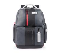 Mens Bags Bucket Bag Backpack Grey Noos, male, Piquadro, Backpacks, Black, ONE SIZE, Bags ONE SIZE