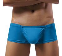 Men's Ball Pouch Underwear Boxer Briefs Boyshort Jockstrap Bulge Enhancer Athletic Male Solid Color Hammock Pouch for Men Comfort Sports Lightweight Running Sexy Workout Comfortable Underwear