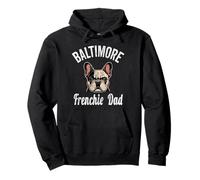 Mens Baltimore Frenchie Dad Shirt French Bulldog Dog Lover Pullover Hoodie