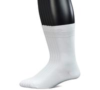 Men's Bamboo Dress Socks Pack of 5 - White 6-11