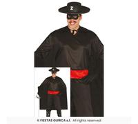 Mens Bandit Costume Justice Speaker Adults Fancy Dress Costume Spanish Bandit