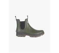 Barbour Nimbus Mens Olive Boots - Green Rubber - Size UK 10