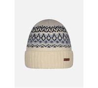 Men's Barts Mens Gregoris Cuffed Knitted Fleeceband Beanie - Cream