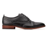 Base London Cast LEATHER Mens - Black - Size UK 9